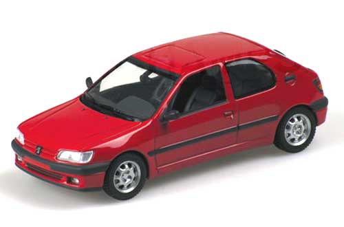 коллекционная модель автомобиля Peugeot в масштабе 1:43