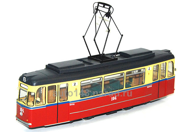 Коллекционные модели трамваев, масштаб 1:43